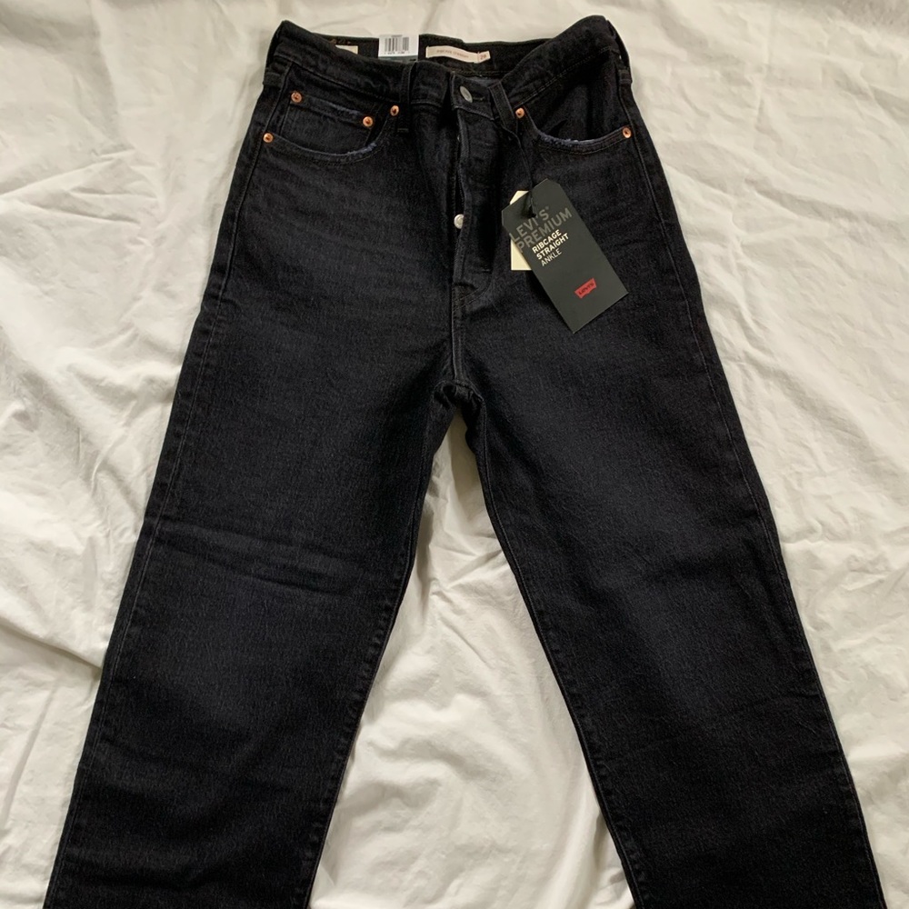 Levi’s Ribcage Straight Ankle Jeans